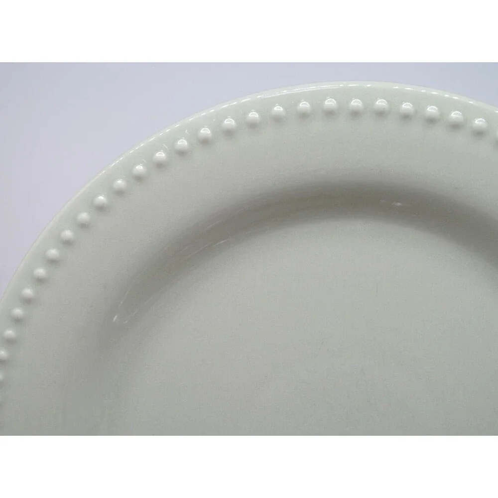 Pottery Barn Emma Beaded Edge Green 11 1/8